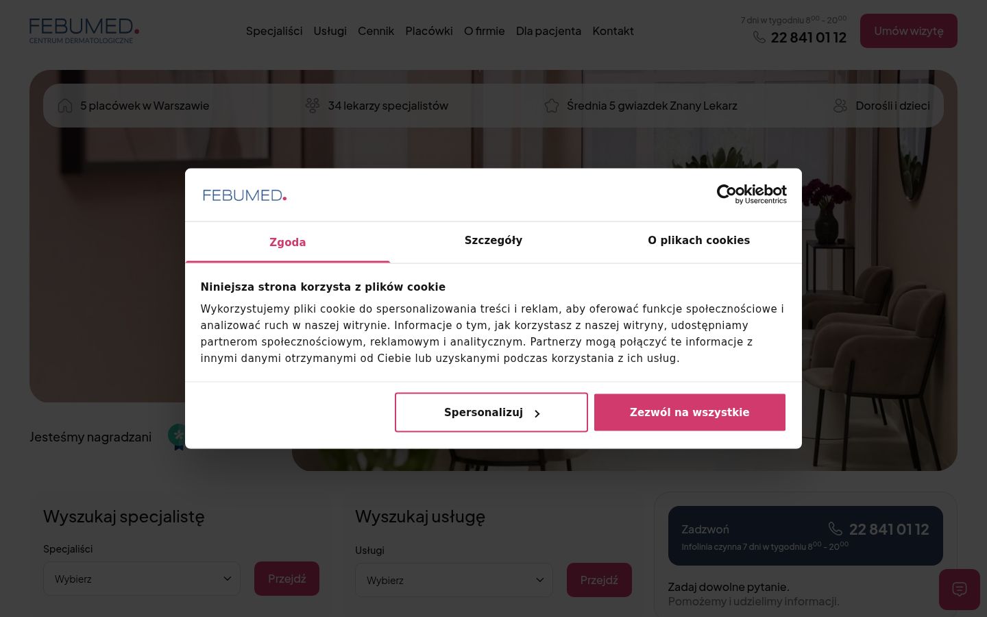 Sutikimo reklamjuostės, rodytos prieš bet kokią sąveiką, ekrano kopija