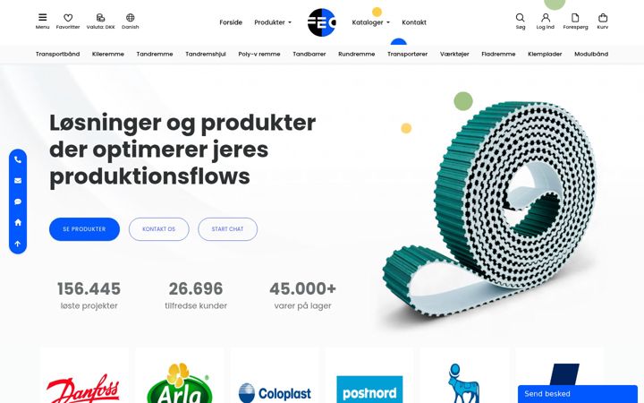 Screenshot van fecconsulting.dk