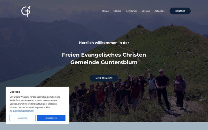 Screenshot of fecg-guntersblum.de