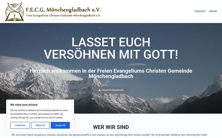 Screenshot of fecg-mg.de
