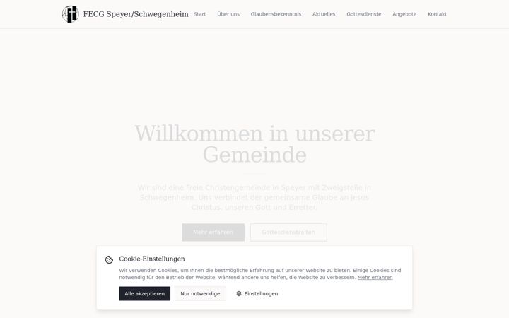Zrzut ekranu fecg-speyer.de