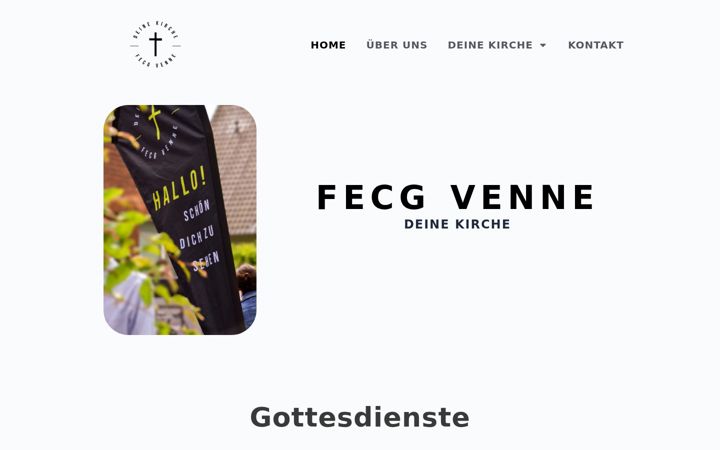 Skærmbillede af fecg-venne.de