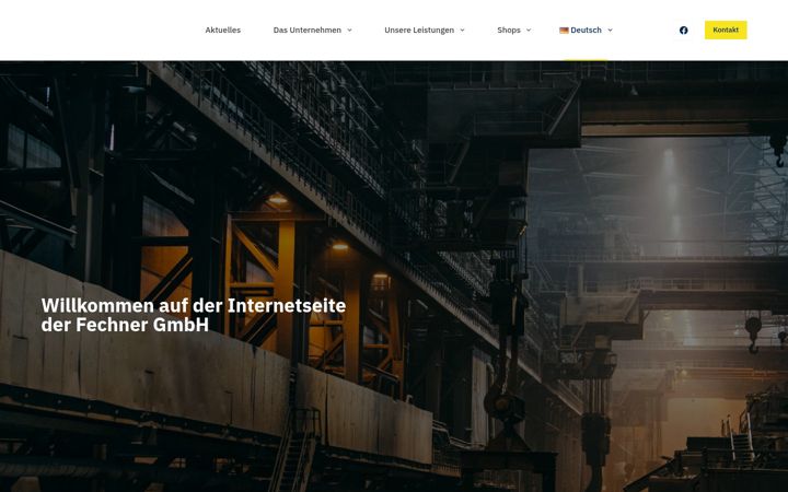 Skærmbillede af fechner-gmbh.de