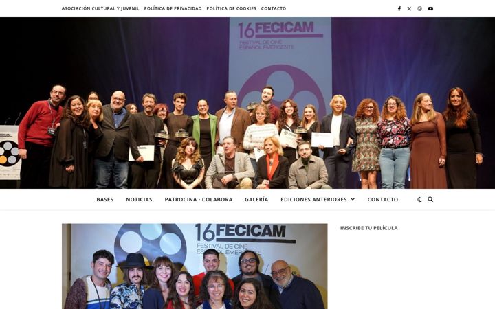 Screenshot of fecicam.com