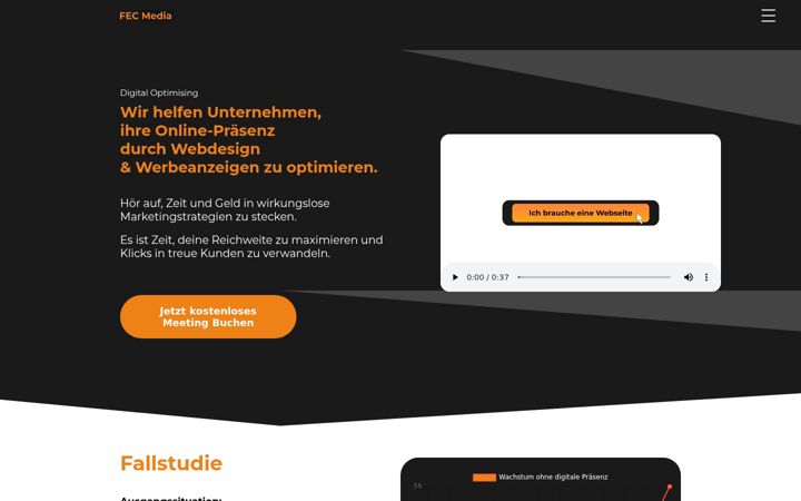 Screenshot of fecmedia.de