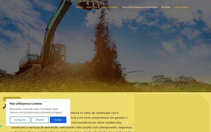 Screenshot of fectumeng.com.br