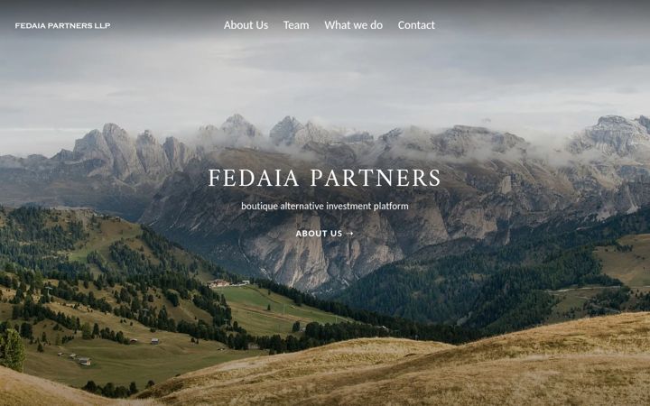 Screenshot of fedaiafinance.com
