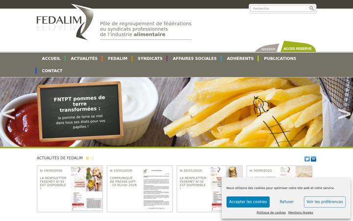 Screenshot of fedalim.net