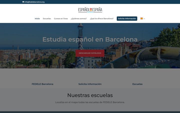 Screenshot of fedelebarcelona.org