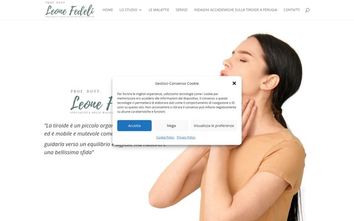 Screenshot of fedeliprofleone.it