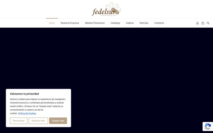 Screenshot von fedelsur.es