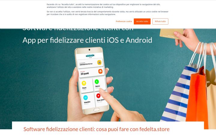 Screenshot of fedelta.store