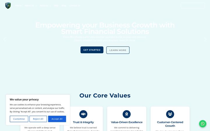 Screenshot of fedeltainternational.com