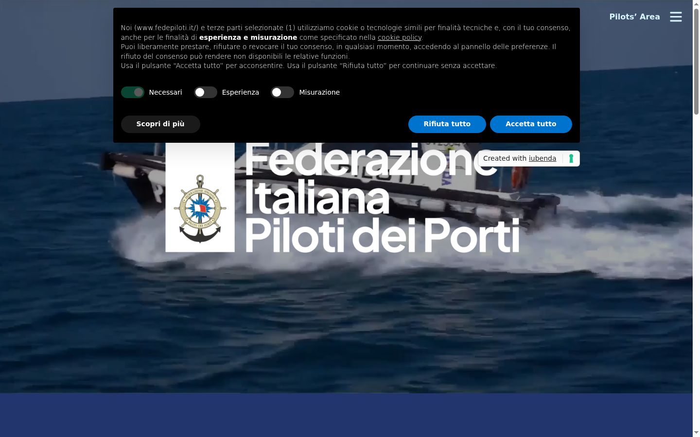 Screenshot tal-banner tal-kunsens muri qabel kwalunkwe interazzjoni
