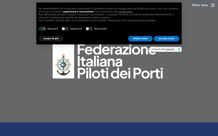 Screenshot of fedepiloti.it