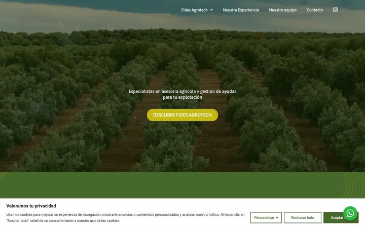 Screenshot of fedeprol.com