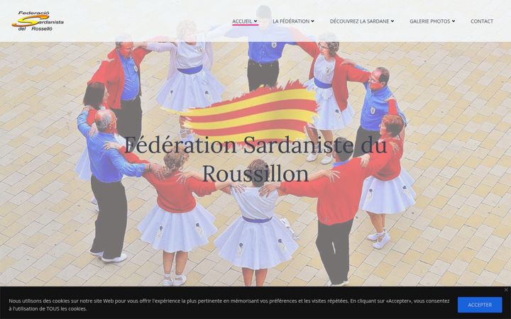 Screenshot of federacio-sardanista66.fr