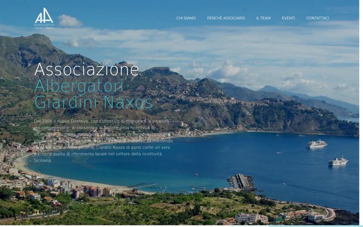 Screenshot of federalberghinaxos.it