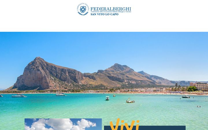 Screenshot of federalberghisanvitolocapo.com
