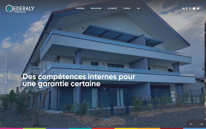 Screenshot of federalyconstruction.fr