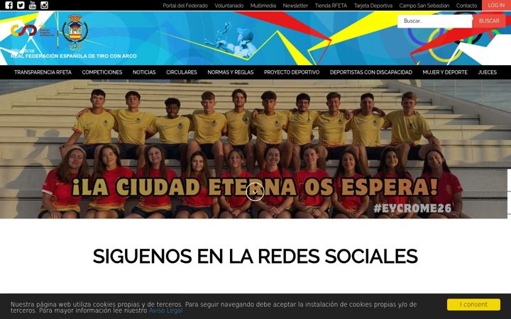 Screenshot of federarco.es