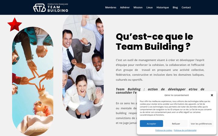 Screenshot of federation-teambuilding.fr