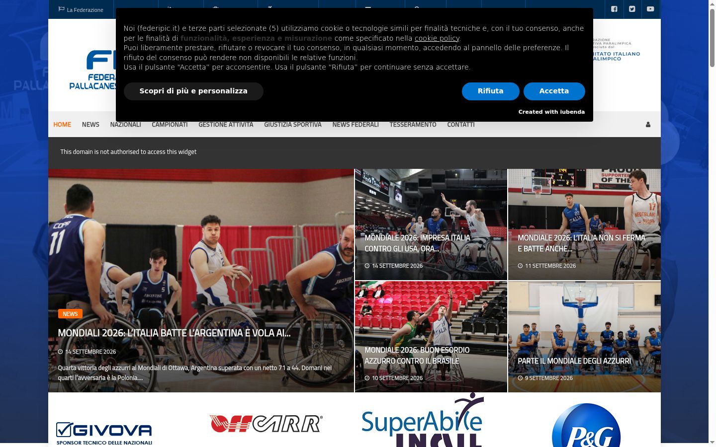 Screenshot des Einwilligungsbanners vor jeglicher Interaktion