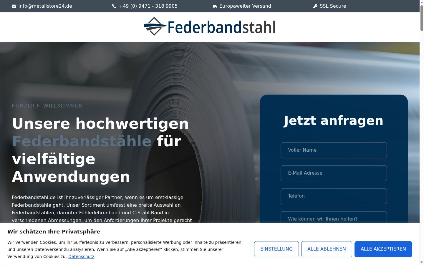 Screenshot tal-banner tal-kunsens muri qabel kwalunkwe interazzjoni