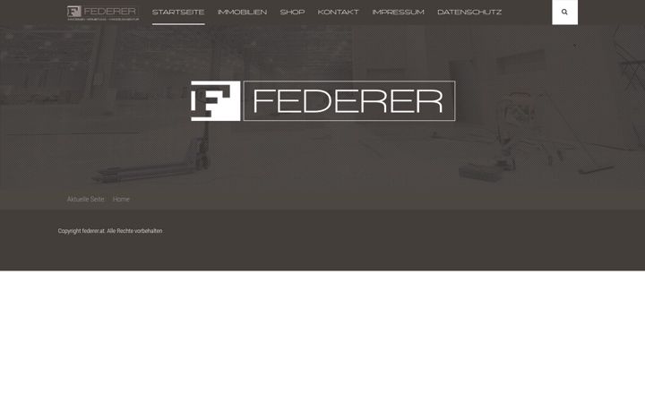 Screenshot of federer.at