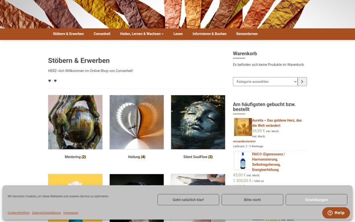 Screenshot ta' federgefluester-magazin.de