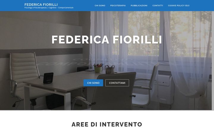Skjámynd af federicafiorilli.it