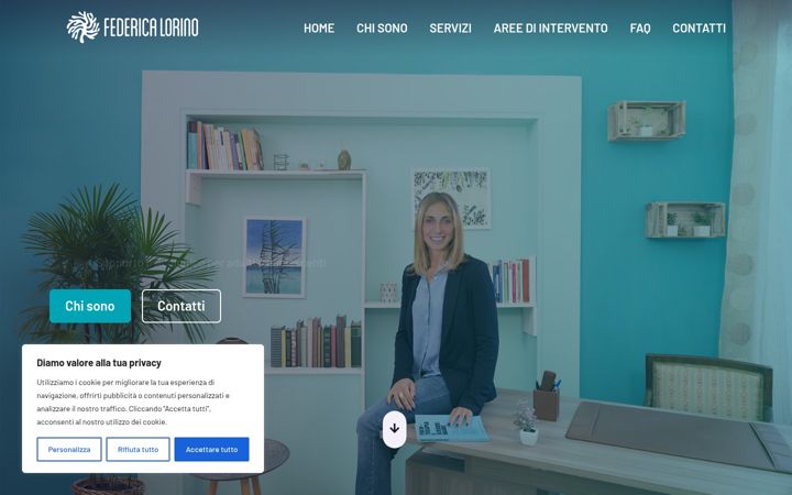 Screenshot of federicalorino.it