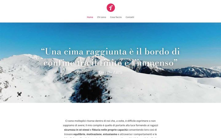 Screenshot of federicaruzzante.it