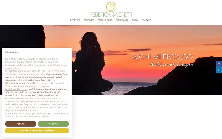 Screenshot of federicasagretti.it