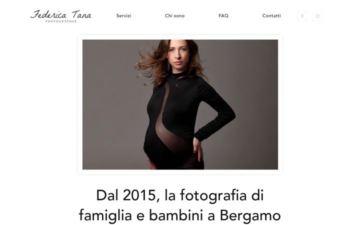 Screenshot of federicatana.com
