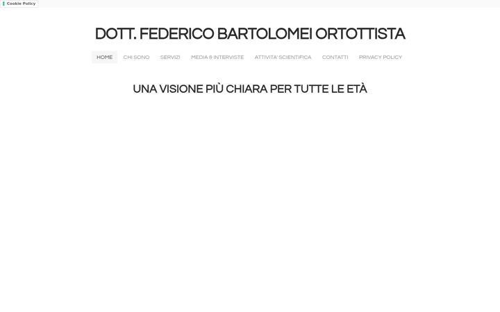 Screenshot of federicobartolomei.it