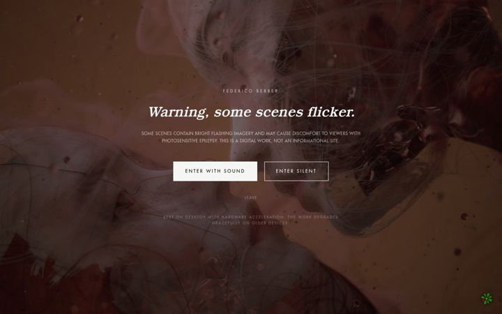 Screenshot of federicobebber.com