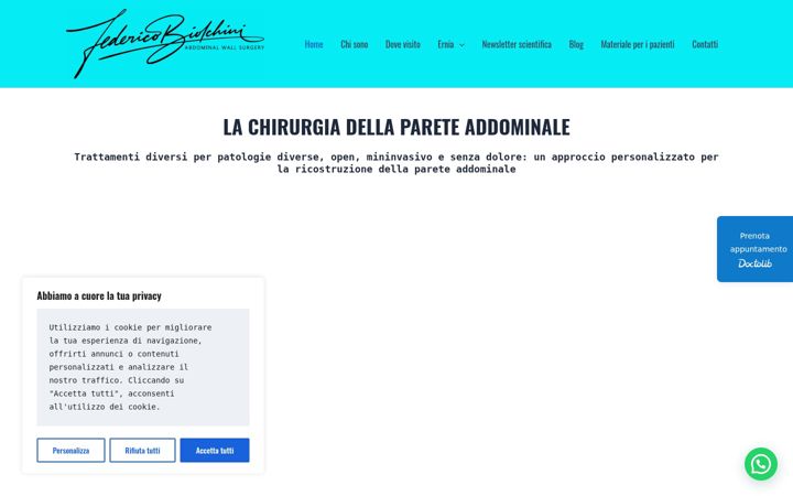 Screenshot of federicobiolchini.it