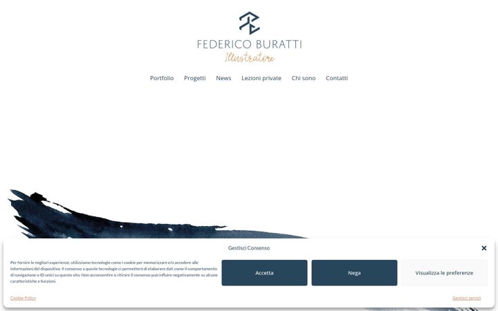 Ekraanipilt saidist federicoburatti.it