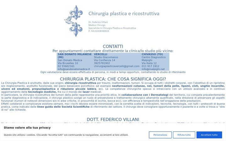 Screenshot of federicovillani.it