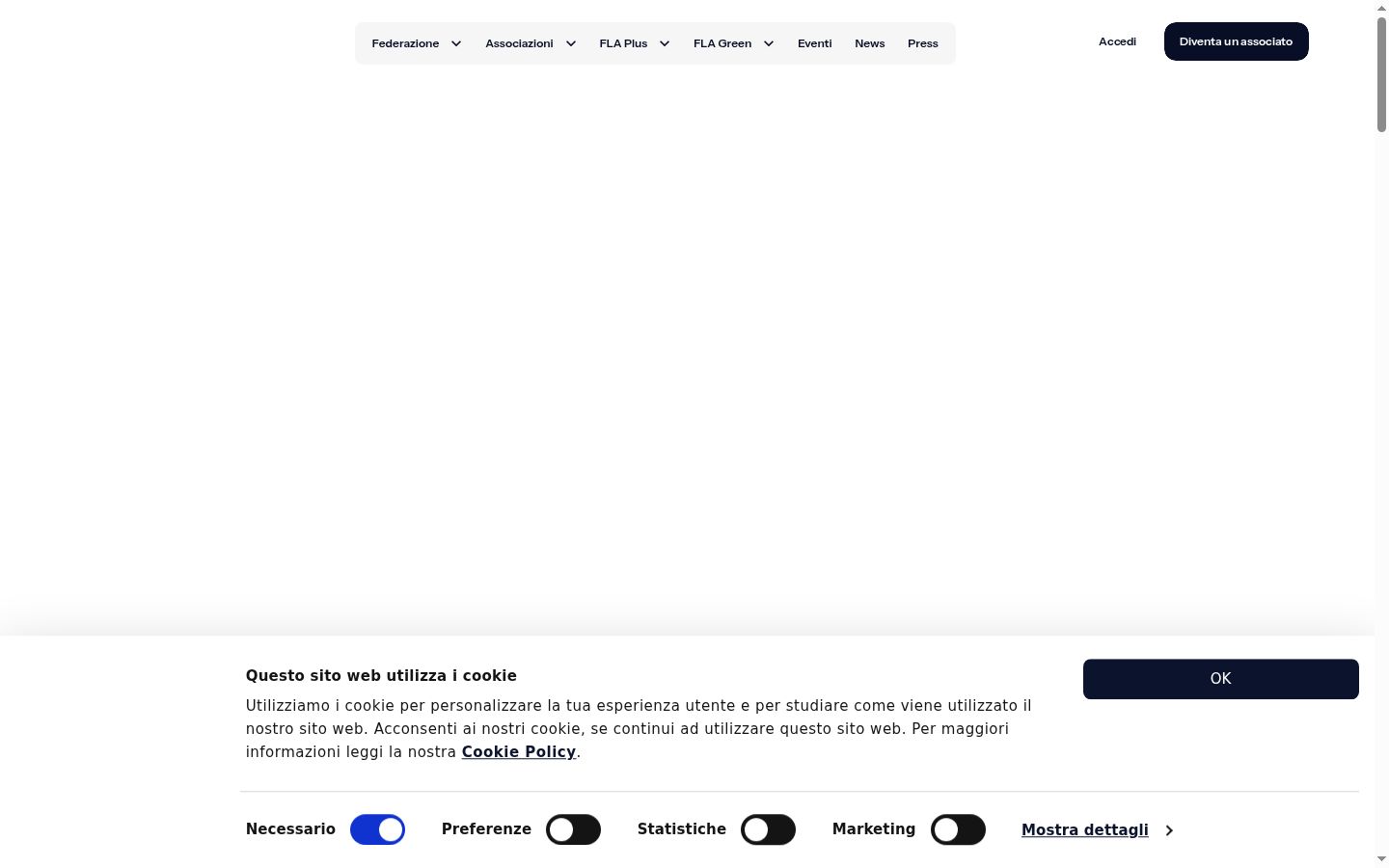 Screenshot des Einwilligungsbanners vor jeglicher Interaktion