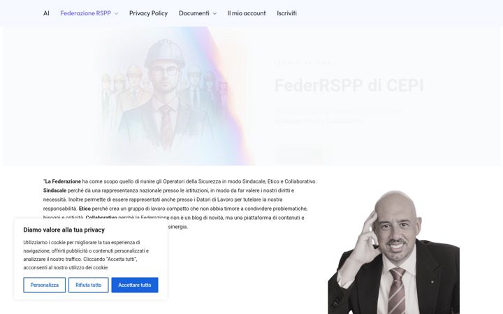 Skjámynd af federrspp.it