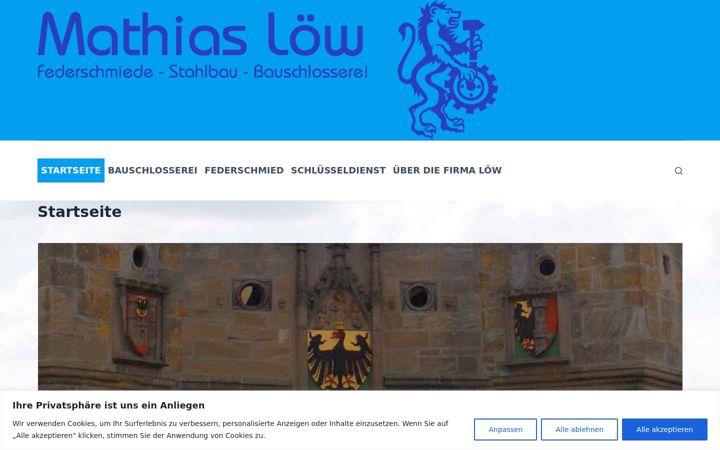 Screenshot of federschmied.de
