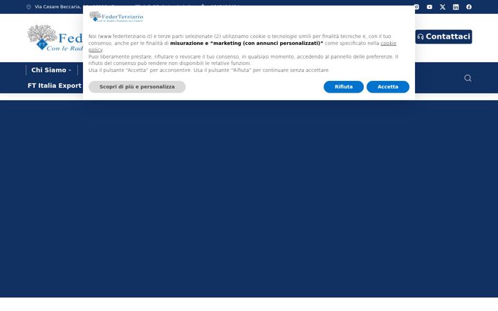 Screenshot of federterziarioscuola.it