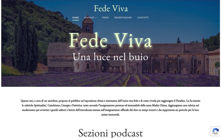 Screenshot of fedeviva.it