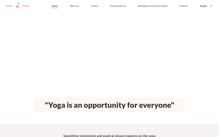 Screenshot of fedeyogacomo.it