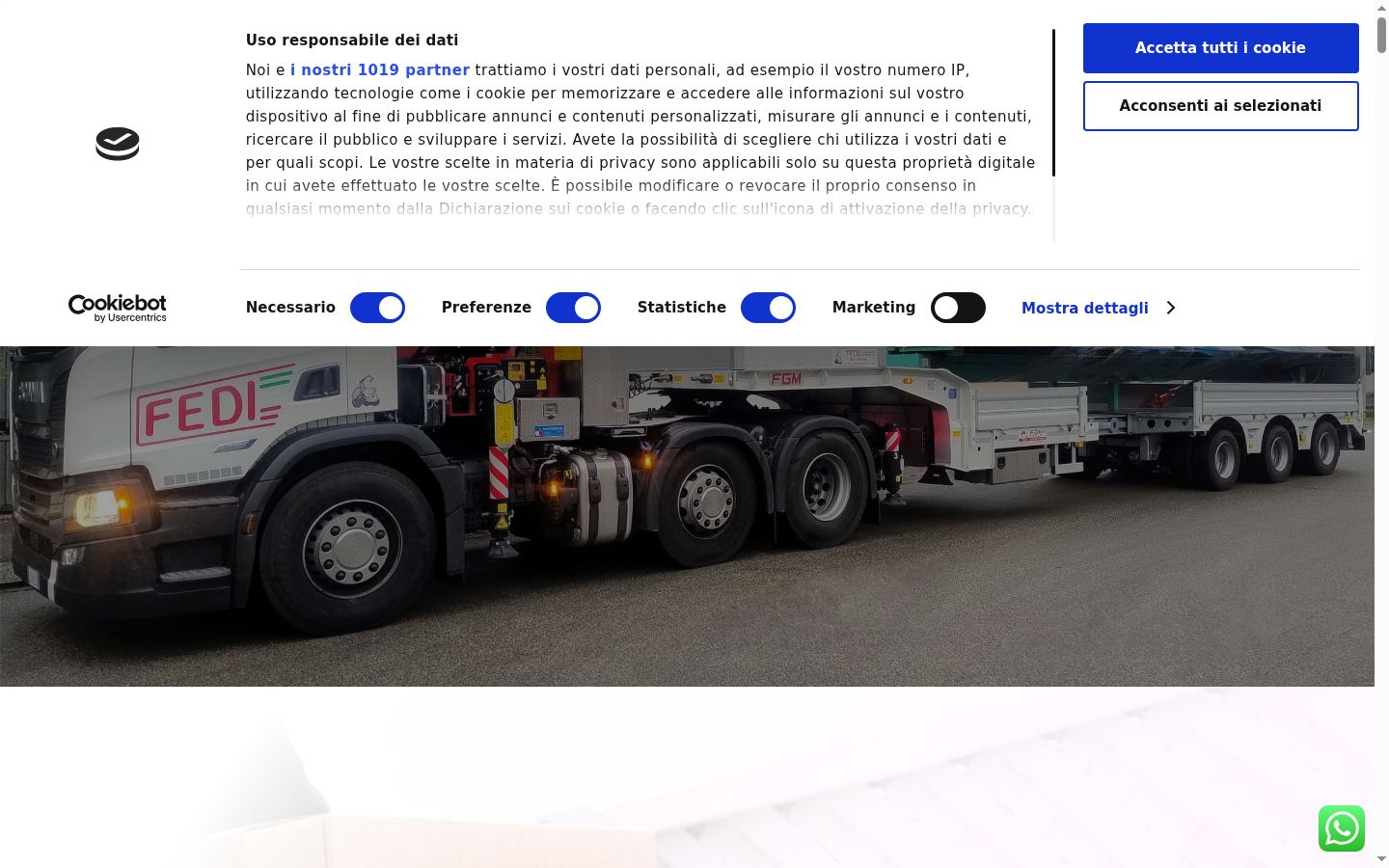 Screenshot tal-banner tal-kunsens muri qabel kwalunkwe interazzjoni
