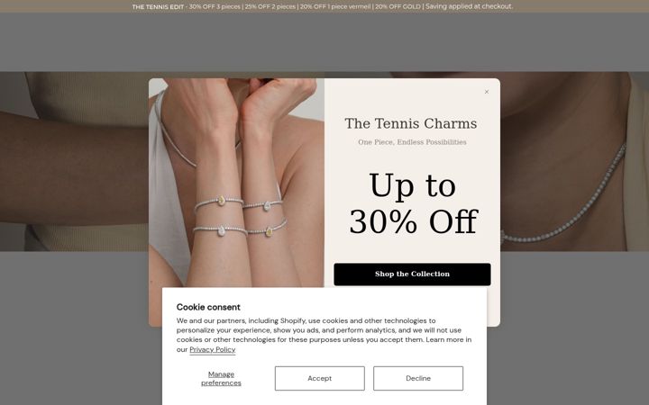 Screenshot of fedomajewellery.com