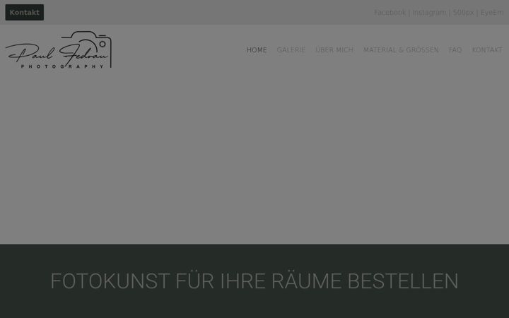 Screenshot ta' fedraufotografie.de