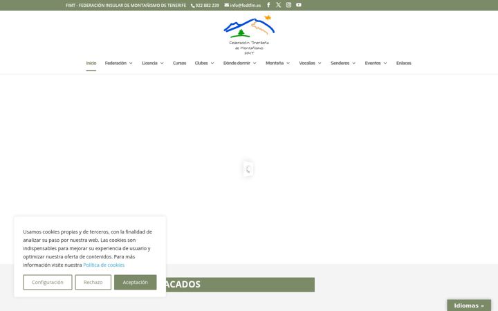 Screenshot of fedtfm.es